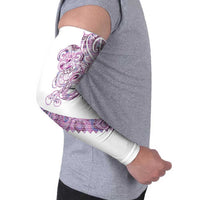 Mawhero Paua shell Kowhaiwhai Taniko Personalised Arm Sleeves Taniwha Maori Tribal Style
