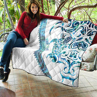 Kahui Whetu Paua shell Kowhaiwhai Taniko Personalised Quilt Turtle Tattoo Maori Tribal Style