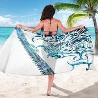 Kahui Whetu Paua shell Kowhaiwhai Taniko Personalised Sarong Turtle Tattoo Maori Tribal Style