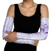 Epilepsy Awareness Arm Sleeves Maile Pikake Lokelani Crown Flower Lei Inspired