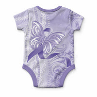 Epilepsy Support Baby Onesie Maile Pikake Lokelani Crown Flower Lei Inspired LT9 - Polynesian Pride