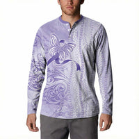 Epilepsy Awareness Button Sweatshirt Maile Pikake Lokelani Crown Flower Lei Inspired