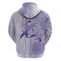 Epilepsy Awareness Hoodie Maile Pikake Lokelani Crown Flower Lei Inspired