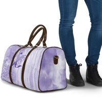 Epilepsy Awareness Travel Bag Maile Pikake Lokelani Crown Flower Lei Inspired