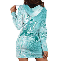 PTSD Awareness Hoodie Dress Maile Pikake Lokelani Crown Flower Lei Inspired