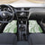 Green Hawaiian Quilt Pattern Car Mats Mixed Polynesian Tribal Arty