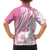 Pink Hawaiian Quilt Pattern Hawaiian Shirt Mixed Polynesian Tribal Arty