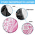 Pink Hawaiian Quilt Pattern Spare Tire Cover Mixed Polynesian Tribal Arty