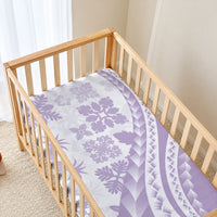 Purple Hawaiian Quilt Pattern Baby Bed Cover Mixed Polynesian Tribal Arty LT9 - Polynesian Pride