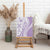 Purple Hawaiian Quilt Pattern Canvas Wall Art Mixed Polynesian Tribal Arty