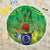 Cook Islands Constitution Day Beach Blanket Kuki Airani Since 1965
