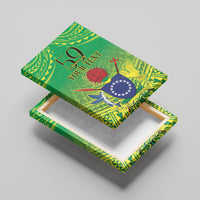 Cook Islands Constitution Day Canvas Wall Art Kuki Airani Since 1965