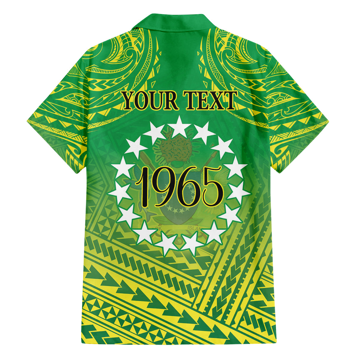 Cook Islands Constitution Day Family Matching Off The Shoulder Long Sleeve Dress and Hawaiian Shirt Kuki Airani Since 1965 LT9 - Polynesian Pride