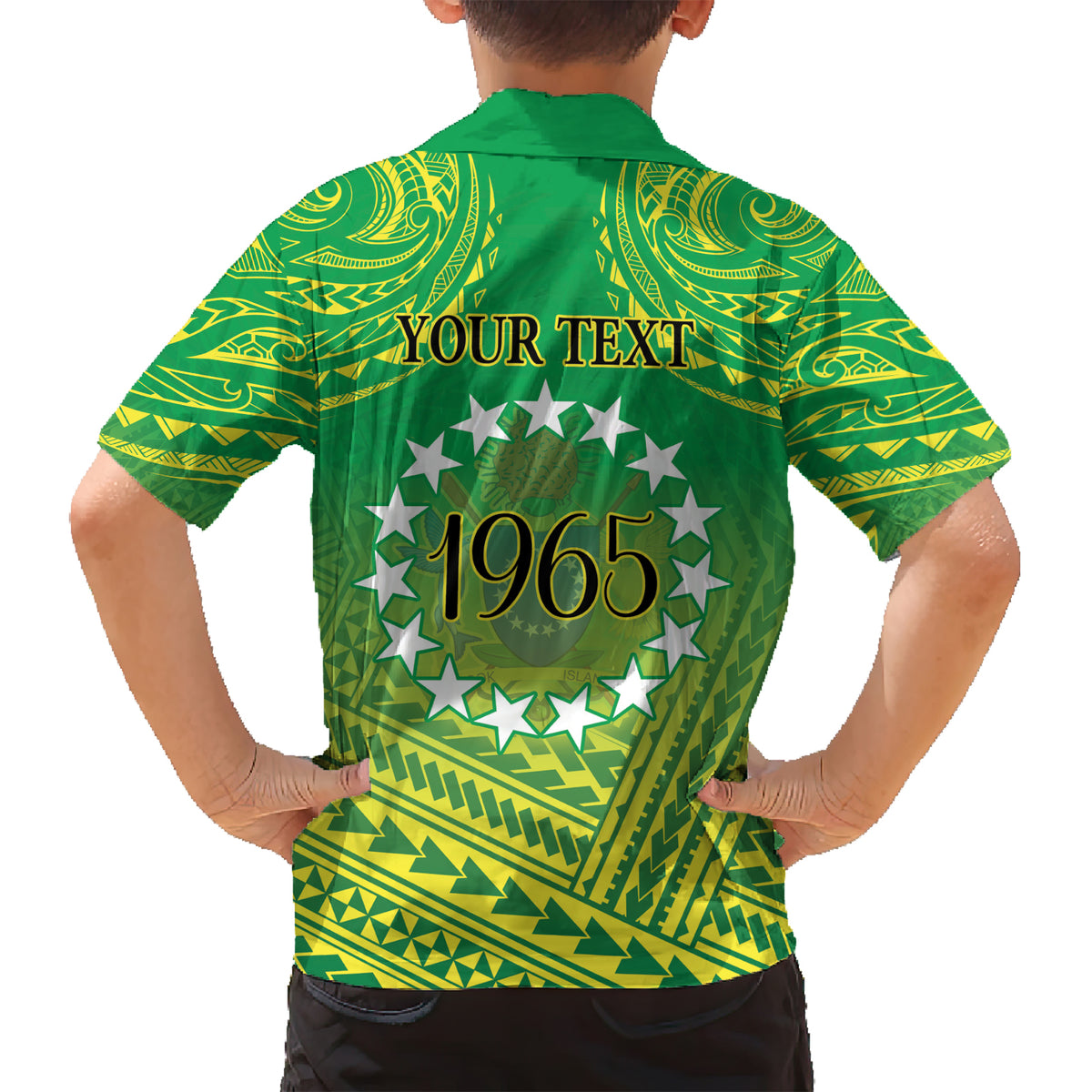 Cook Islands Constitution Day Family Matching Short Sleeve Bodycon Dress and Hawaiian Shirt Kuki Airani Since 1965 LT9 - Polynesian Pride