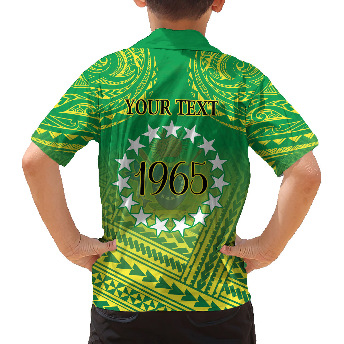 Cook Islands Constitution Day Family Matching Tank Maxi Dress and Hawaiian Shirt Kuki Airani Since 1965 LT9 - Polynesian Pride