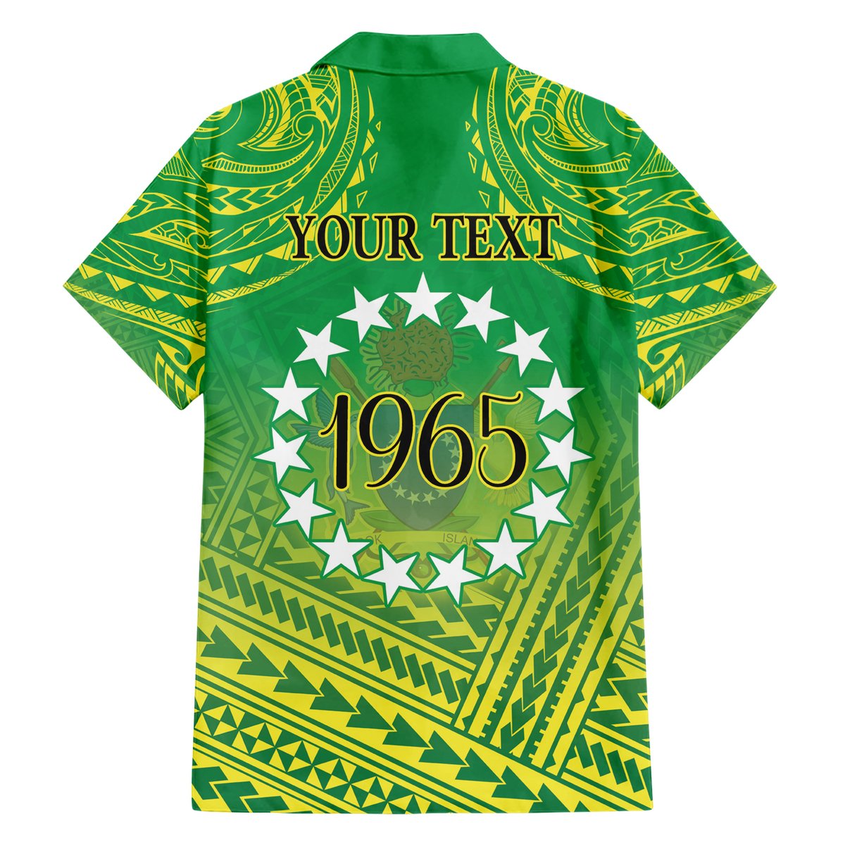 Cook Islands Constitution Day Hawaiian Shirt Kuki Airani Since 1965