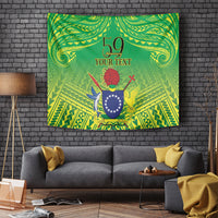 Cook Islands Constitution Day Tapestry Kuki Airani Since 1965