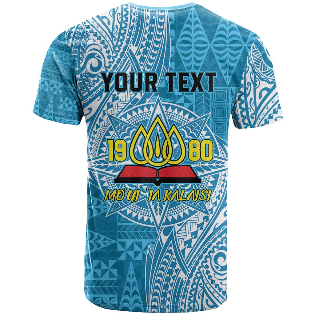 Personalised Tonga Lavengamalie College T Shirt Since 1980 Special Kupesi Pattern