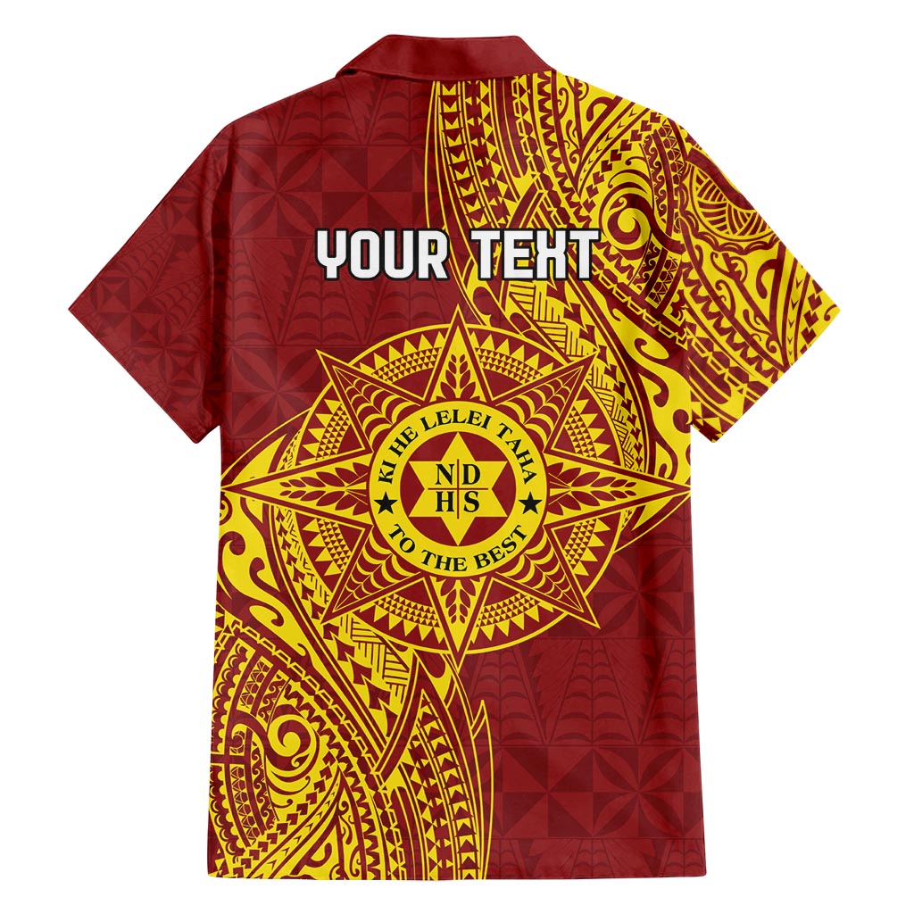 Personalised Tonga Niuatoputapu High School Family Matching Long Sleeve Bodycon Dress and Hawaiian Shirt Special Kupesi Pattern LT9 - Polynesian Pride