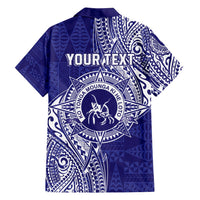 Personalised Tonga Queen Salote College Family Matching Tank Maxi Dress and Hawaiian Shirt Kolisi Fefine 1926 Special Kupesi Pattern LT9 - Polynesian Pride