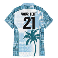 Custom Fiji Rugby Family Matching Mermaid Dress and Hawaiian Shirt History Champions World Cup 7s - Bllue LT9 - Polynesian Pride