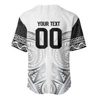 Custom Rugby New Zealand Black Fern Baseball Jersey Niho Taniwha Inspired