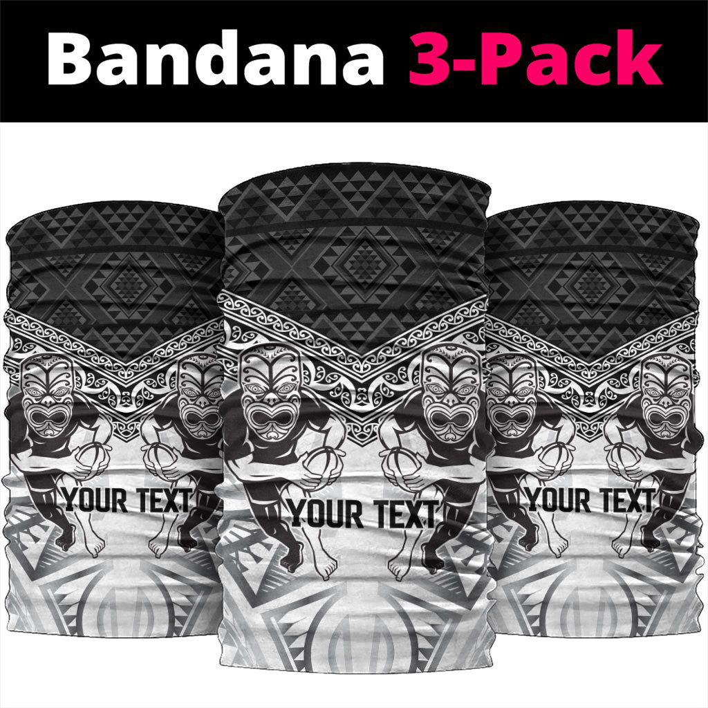 Custom Rugby New Zealand Black Fern Neck Gaiter Niho Taniwha Inspired
