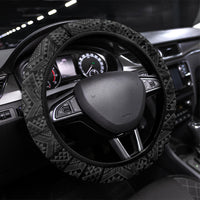 Rugby New Zealand Black Fern Steering Wheel Cover Niho Taniwha Inspired