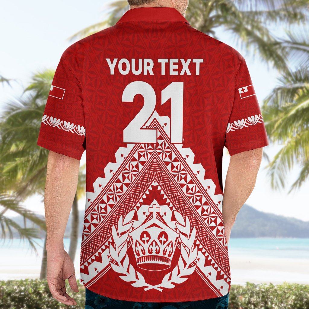 Custom Tonga Rugby Hawaiian Shirt Proud Tongan Ngatu Kupesi World Cup 2023 No1 LT9 - Polynesian Pride