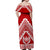 Custom Tonga Rugby Off Shoulder Maxi Dress Proud Tongan Ngatu Kupesi World Cup 2023 No1 LT9 - Polynesian Pride