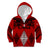 Tonga Rugby Kid Hoodie Proud Tongan Ngatu Kupesi World Cup 2023 No2 LT9 Zip Hoodie Black - Polynesian Pride