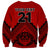 Custom Tonga Rugby Sweatshirt Proud Tongan Ngatu Kupesi World Cup 2023 No2 LT9 - Polynesian Pride