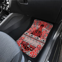 Aotearoa Iwi Ngapuhi Car Mats Maori Wharenui House Tribal Pattern LT9 - Polynesian Pride