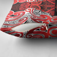 Aotearoa Iwi Ngapuhi Pillow Cover Maori Wharenui House Tribal Pattern LT9 - Polynesian Pride