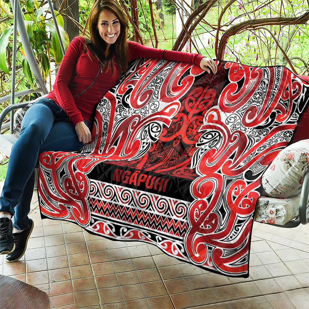 Aotearoa Iwi Ngapuhi Quilt Maori Wharenui House Tribal Pattern LT9 - Polynesian Pride