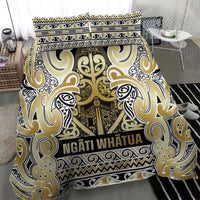 Aotearoa Iwi Ngati Whatua Bedding Set Maori Wharenui House Tribal Pattern LT9 - Polynesian Pride