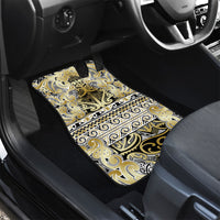 Aotearoa Iwi Ngati Whatua Car Mats Maori Wharenui House Tribal Pattern LT9 - Polynesian Pride