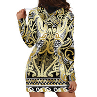 Aotearoa Iwi Ngati Whatua Hoodie Dress Maori Wharenui House Tribal Pattern LT9 - Polynesian Pride