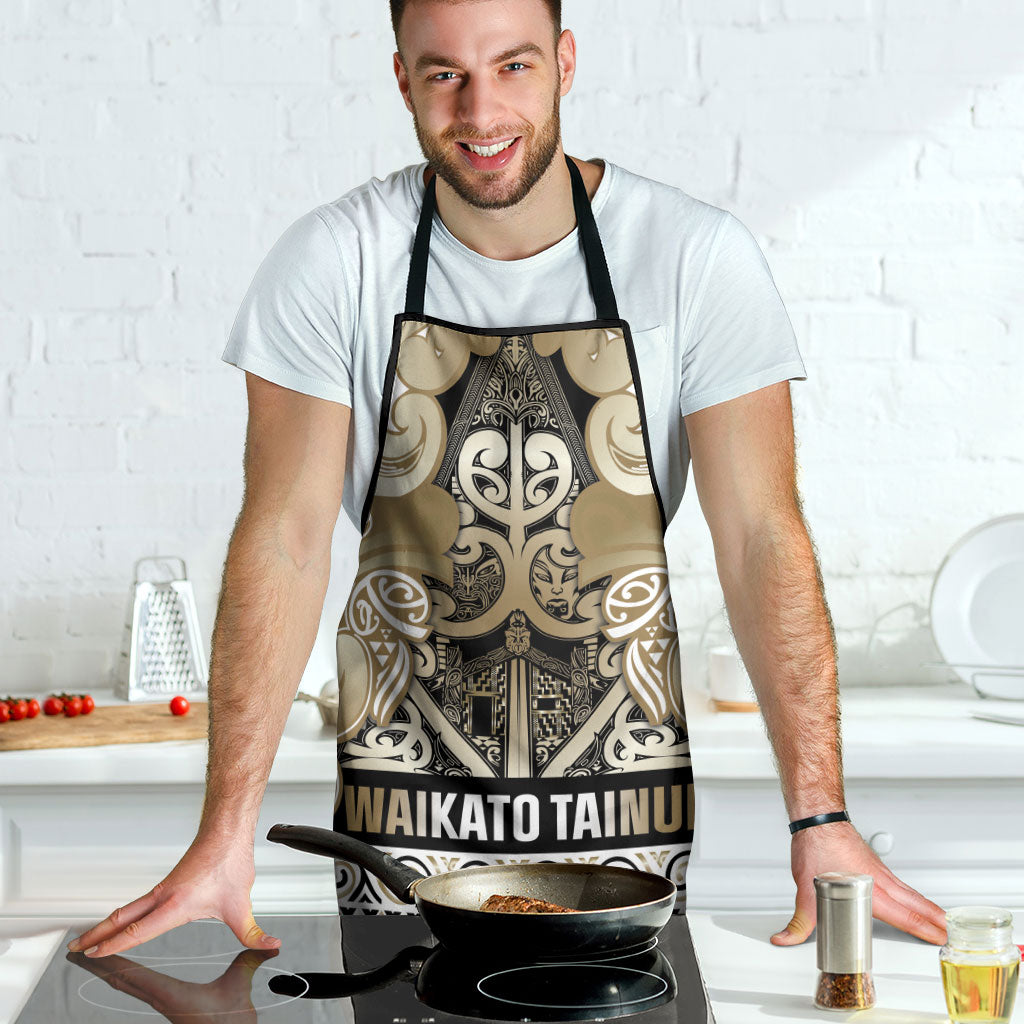 Aotearoa Iwi Waikato Tainui Apron Maori Wharenui House Tribal Pattern LT9 - Polynesian Pride