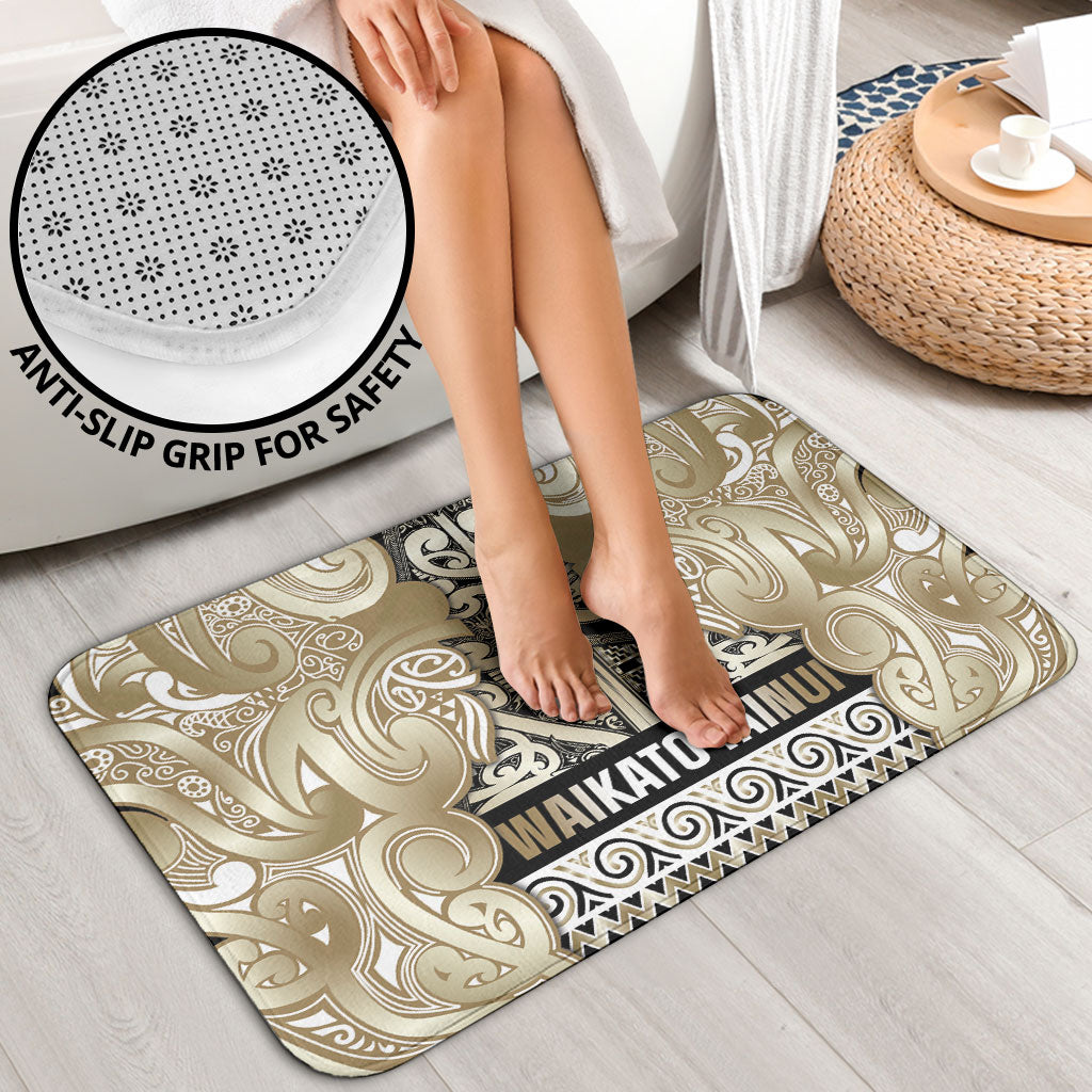 Aotearoa Iwi Waikato Tainui Bathroom Set Maori Wharenui House Tribal Pattern LT9 - Polynesian Pride