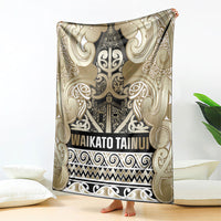 Aotearoa Iwi Waikato Tainui Blanket Maori Wharenui House Tribal Pattern LT9 - Polynesian Pride