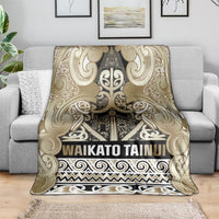 Aotearoa Iwi Waikato Tainui Blanket Maori Wharenui House Tribal Pattern LT9 - Polynesian Pride