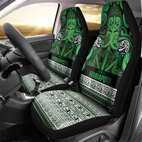 Aotearoa Iwi Ngati Maniapoto Car Seat Cover Maori Wharenui House Tribal Pattern LT9 - Polynesian Pride