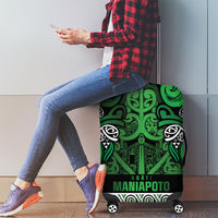 Aotearoa Iwi Ngati Maniapoto Luggage Cover Maori Wharenui House Tribal Pattern LT9 - Polynesian Pride