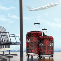 Aotearoa Iwi Te Arawa Luggage Cover Maori Wharenui House Tribal Pattern LT9 - Polynesian Pride