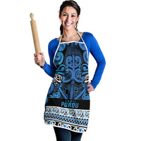 Aotearoa Iwi Ngati Porou Apron Maori Wharenui House Tribal Pattern LT9 - Polynesian Pride