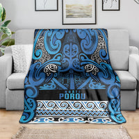 Aotearoa Iwi Ngati Porou Blanket Maori Wharenui House Tribal Pattern LT9 - Polynesian Pride