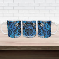Aotearoa Iwi Ngati Porou Ceramic Mug Maori Wharenui House Tribal Pattern LT9 - Polynesian Pride