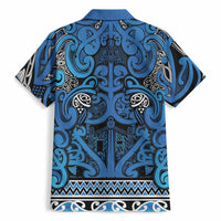Aotearoa Iwi Ngati Porou Hawaiian Shirt Maori Wharenui House Tribal Pattern LT9 - Polynesian Pride