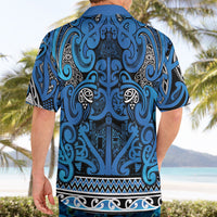 Aotearoa Iwi Ngati Porou Hawaiian Shirt Maori Wharenui House Tribal Pattern LT9 - Polynesian Pride